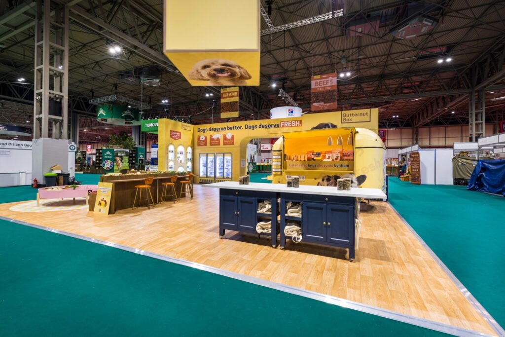 Butternut Box Exhibition Display