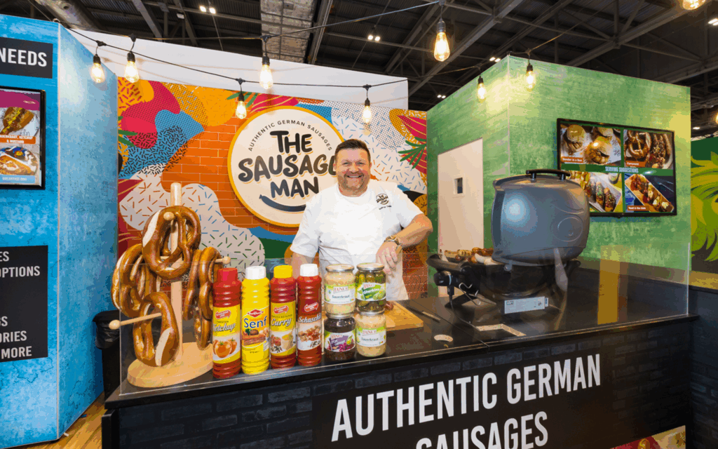 An Authentic Geman Sausage Exhibition Stand - Bespoke for all Services