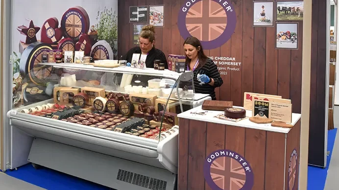 shell scheme exhibition stand designed for Godminister