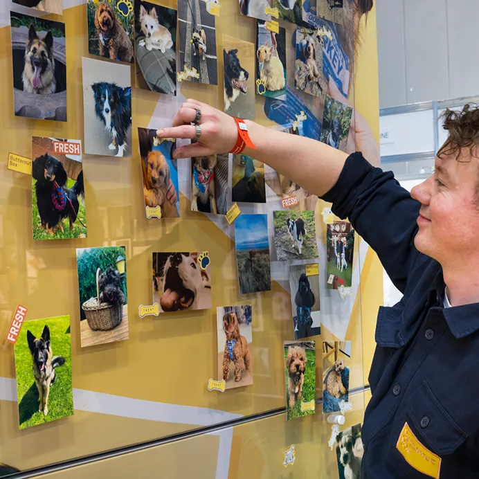 Crufts stand engagement