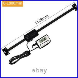 0-1000mm Magnet Linear Scale Remote Digital Readout LCD Display 40 Lathe Ruler