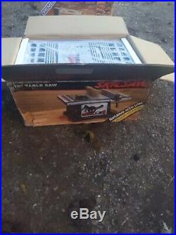 10 SKILSAW Direct Drive Table Saw 3400 with Rip Fence & Miter New in box