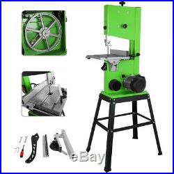 10 Woodworking Bandsaw with Cast Table Fence & Blade 120mm Cutting Depth