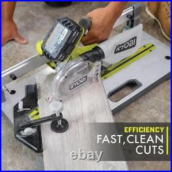 18V Cordless Flooring Saw with Blade Miter Rip Crosscut Portable Tool Only