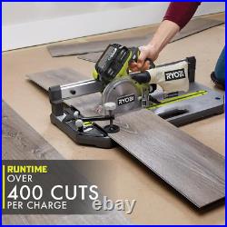 18V Cordless Flooring Saw with Blade Miter Rip Crosscut Portable Tool Only