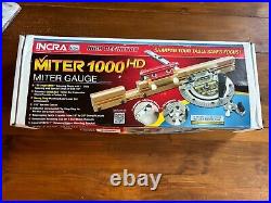 $199 MSRP INCRA Miter 1000HD Precision Miter Gauge Ready