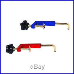 2Pcs Woodworking Fence Clamp for Table Saws Router Fences Tool Accessories