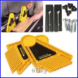 2pcs Featherboard Set For Trimmer Router Table Saw Fence Woodworking Tool Kit