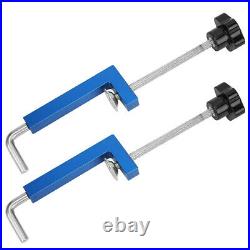 2x Fence Clamp DIY Woodworking Aluminum Alloy Carpenter 120mm NEW