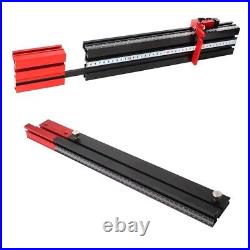 3X75 Type Telescoping Aluminum Profile Router Fence T-Track Table Saw9930