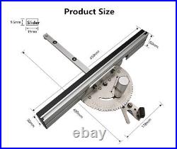 450mm 27 Angle Miter Gauge Table Saw Router Woodworking Brass Handle Jiont Jig