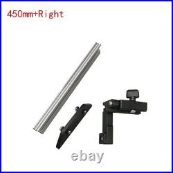 450mm/600mm Miter Gauge Table Saw Router T-Track Brackets Angle Tools