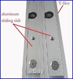 450mm Aluminum sliding slab block for Router Table Saw Fence