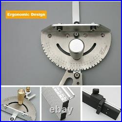 450mm Miter Gauge With Track Stop Table SawithRouter Miter Gauge Sawing Assembly