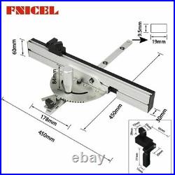 450mm Miter Gauge With Track Stop Table SawithRouter Miter Gauge Sawing Assembly