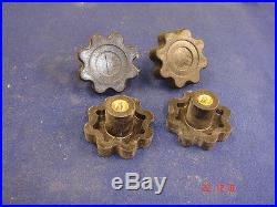 4 x Elektra Beckum Replacement Female M6 Knobs Bandsaw Mitre Fence Straight K16