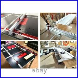 600mm Accessory Table Saw Miter Track Aluminium Alloy Fence Stop Durable Durable