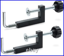 71004 Universal Fence Clamp, 2 PK, for Table Saws, Router Tables, Clamping Squar