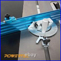 71391 Table Saw Precision 24 x 3 Multi -Track Fence with Miter Gauge System
