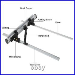 800mm Table Saw Fence Set with Fine Adjustment Knob Electric Circular Saw Tool