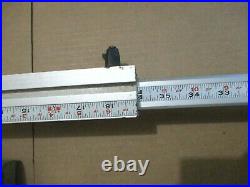ACCU-MITER TABLE SAW MITER GAUGE With HOLD DOWN AND FENCE BY JDS COMPANY