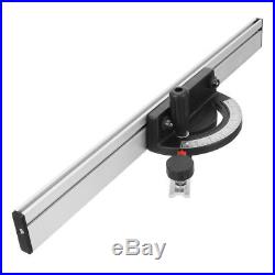 Aluminum Alloy 60cm Bandsaw Router Table Angle Mitre Guide Gauge Fence Table Saw