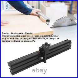 Aluminum Alloy Miter Fence Extension Support Table Saw Miter Gauge System