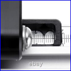Aluminum Alloy Table Saw Miter Gauge Fence With Track Stop For
