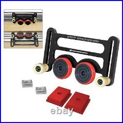 Aluminum Alloy Table Saws Bearing Wheel Pressing Feeder for T Tracks Fence Board