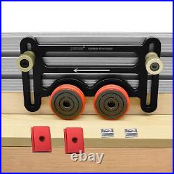 Aluminum Alloy Table Saws Bearing Wheel Pressing Feeder for T Tracks Fence Board