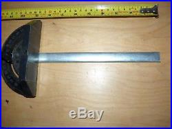 Bandsaw Table Saw Router Table Angle Mitre Guide Gauge Fence -used