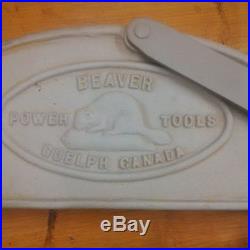 Beaver table saw guard and miter gauge fence