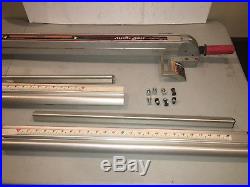 Craftsman 10 Table Saw Align-A-Rip Fence & Guide Rails, for 27 deep tables