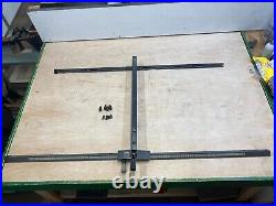 Craftsman 10 Table Saw Extra Long Rip Fence & Guide Rails, for 27 deep tables