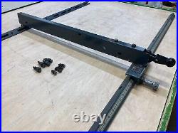 Craftsman 10 Table Saw Extra Long Rip Fence & Guide Rails, for 27 deep tables