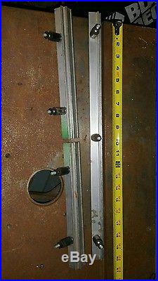 Craftsman 10 Table Saw Micro-Adjust Aluminum Fence Rails 113/315