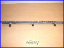 Craftsman 10 Table saw geared/toothed Main table fence rail 113. XXXX series