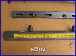 Craftsman 113. 10 Table Saw Cam Lock Rip Fence Assy. With Rails