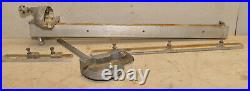 Craftsman 113.27521 table saw 10 geared fence for 27 top & miter vintage lot