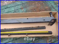 Craftsman 113 model 10 Table Saw Rip Fence Rails 27 deep tables with rails