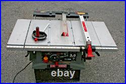 Craftsman 137. Benchtop Table Saw Quick Lock Cam Action Rip Fence