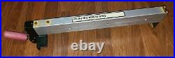 Craftsman 137. Benchtop Table Saw Rip Fence Parallel Bracket for 17 3/4 Tables