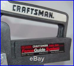 Craftsman Fence Guide