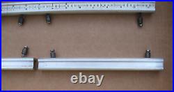 Craftsman Fence Rail Set 3 pc with Mounting Hardware Gold 9 103.20002 NICE