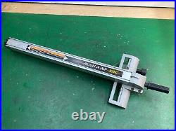 Craftsman Professional Table Saw XRC Aluminum RIP FENCE ONLY