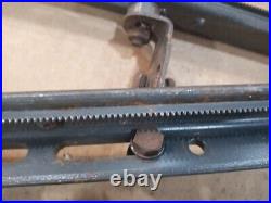 Craftsman Table Saw 113 series Rip Fence & Micro Gear Rails for27 cast iron top