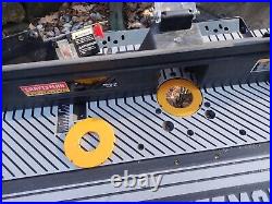 Craftsman Table Saw Aluminum Router Extension Wing Needs U channel