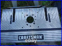 Craftsman Table Saw Aluminum Router Extension Wing Needs U channel