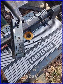 Craftsman Table Saw Aluminum Router Extension Wing Needs U channel