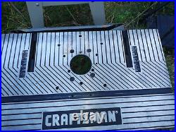 Craftsman Table Saw Aluminum Router Extension Wing Needs U channel